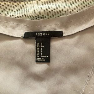 Forever 21 sheer t-shirt